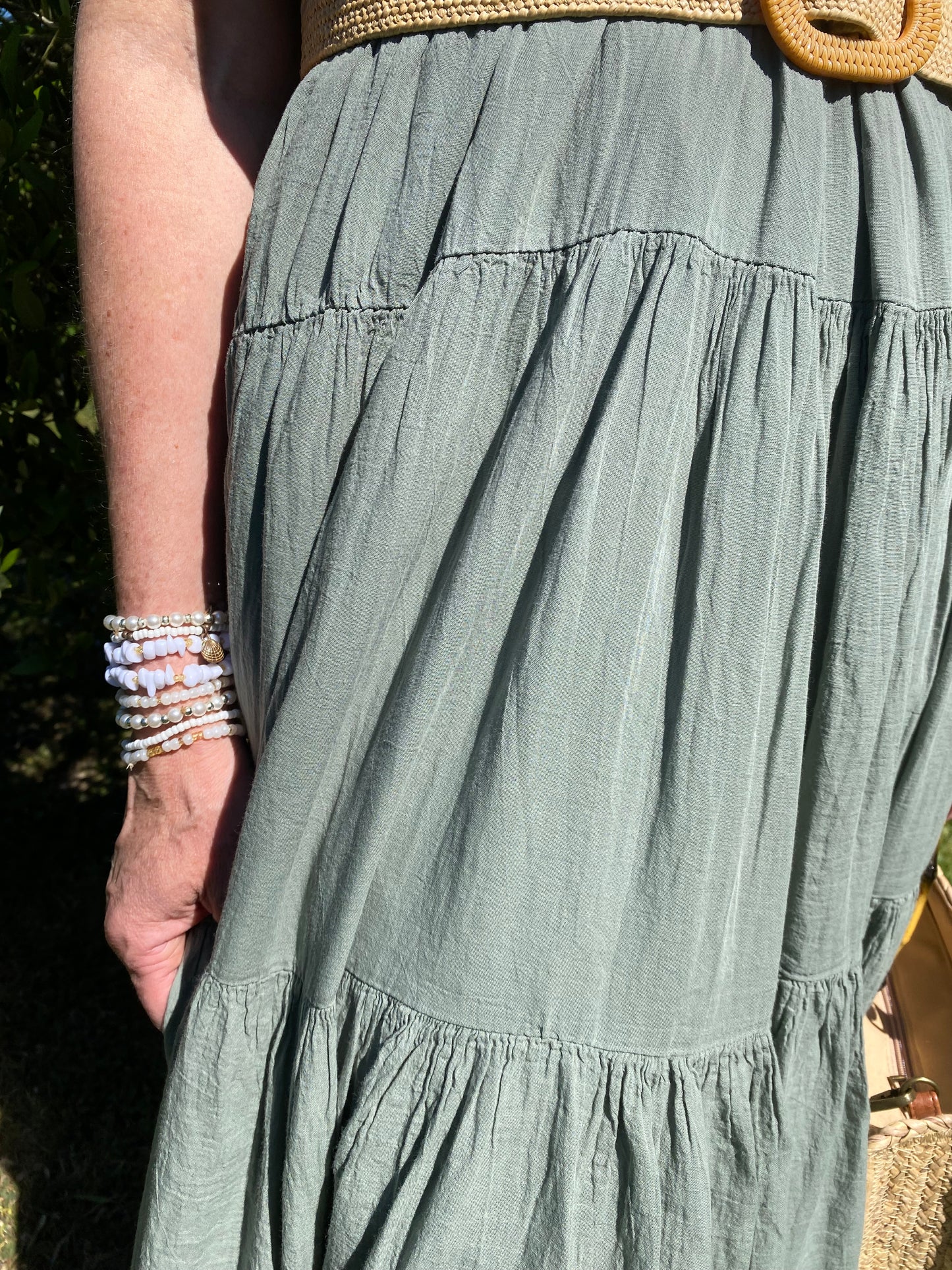 ROBE SABRINA KAKI 38/46