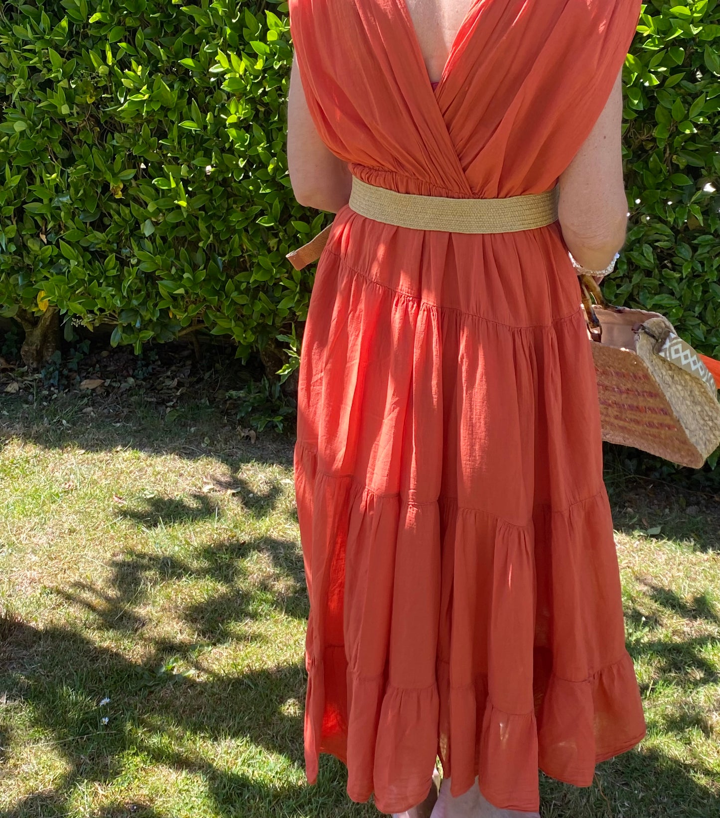 ROBE SABRINA TERACOTA 38/46