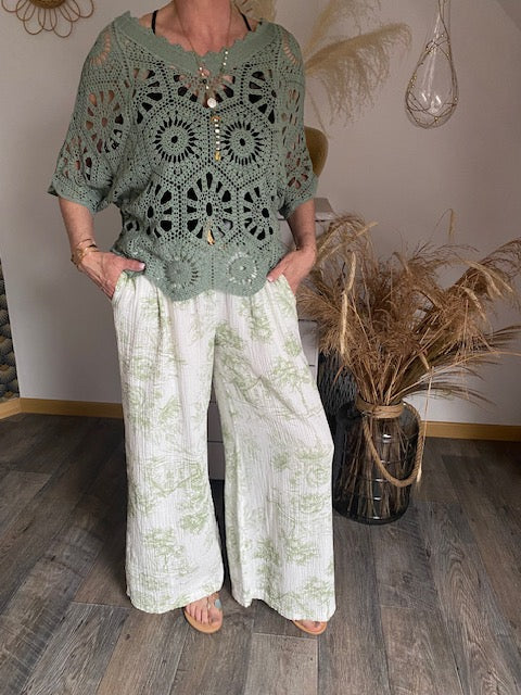 PANTALON SUZI KAKI 42/48