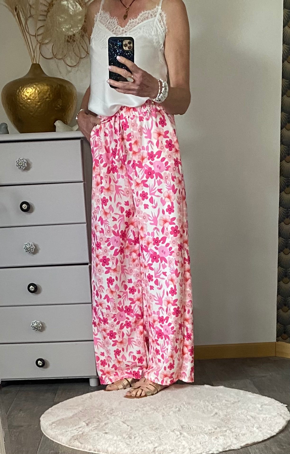 TOP DENTELLE MILY BLANC 36/42