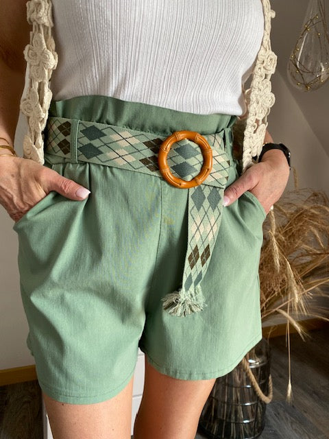 Short ELISABETH kaki