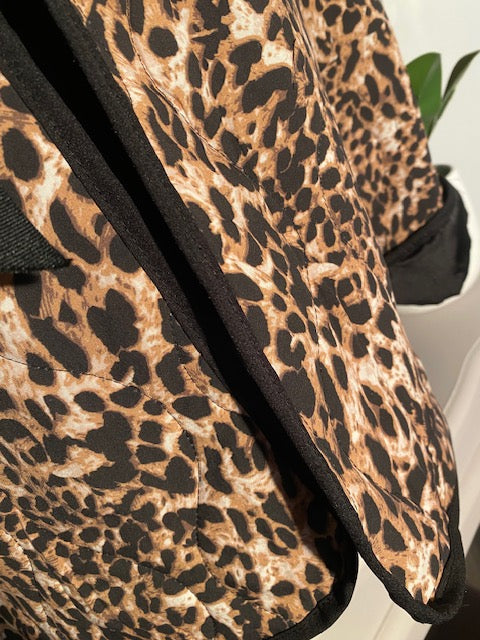 VESTE LEOPARD S OU M