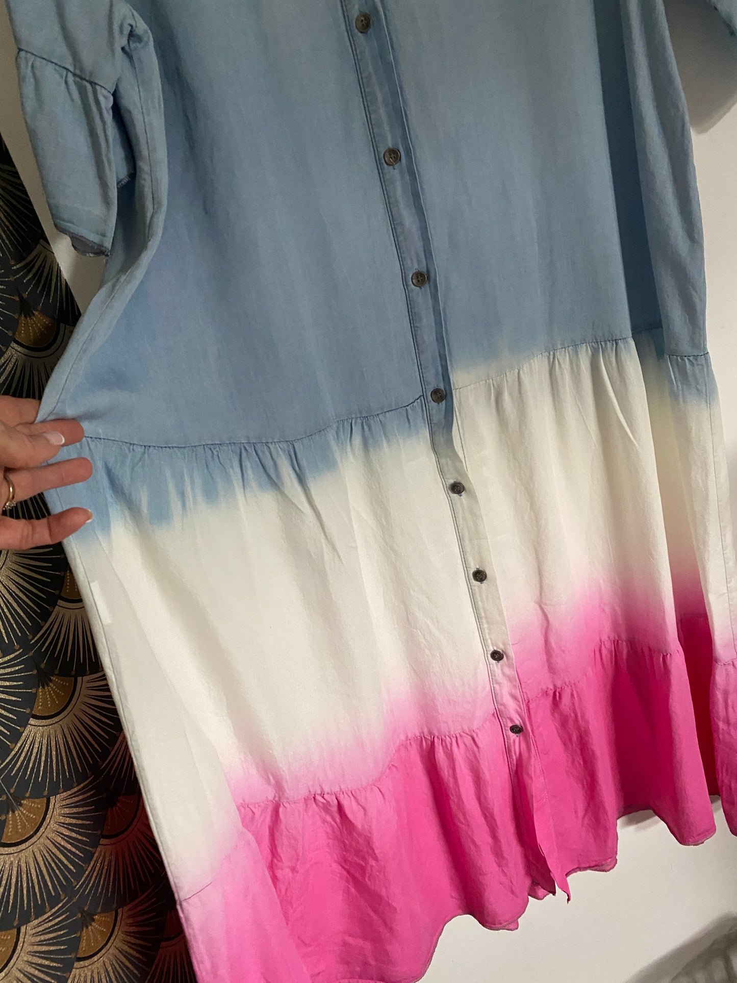 ROBE TAI FUSHIA EN LYOCELL 40/46