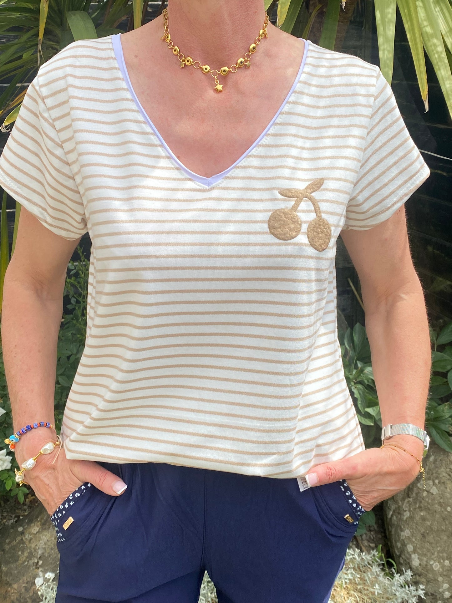 PANTACOURT BLEU MARINE TAILLE 1 ( 38/40)
