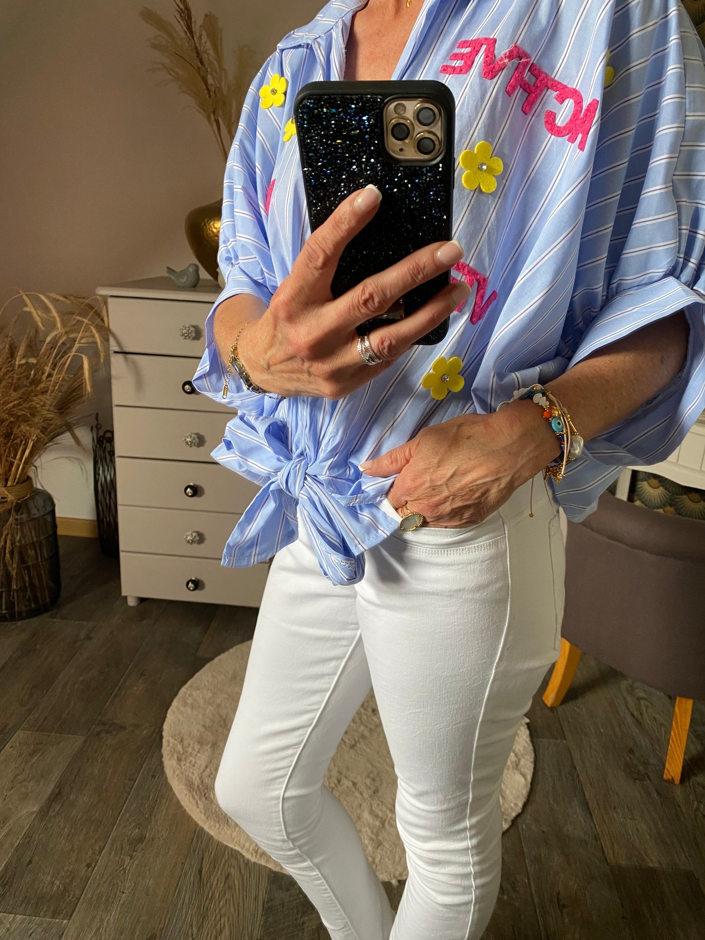 CHEMISE RAYEE 36/44