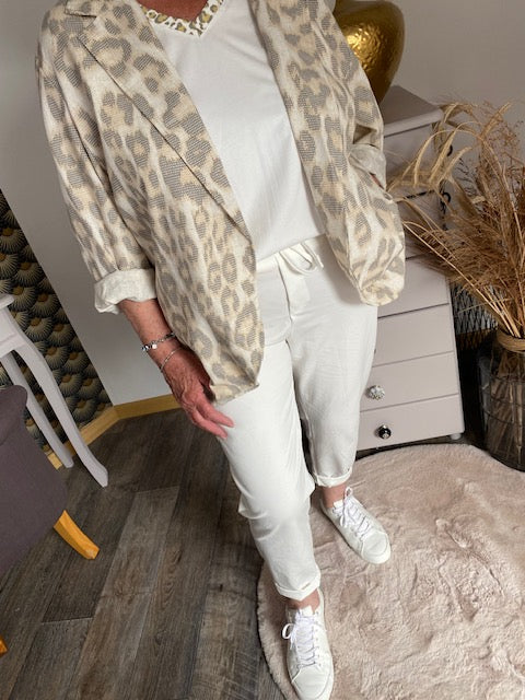 TOP LEOPARD DORE BELLE TAILLE DU 48 AU 50