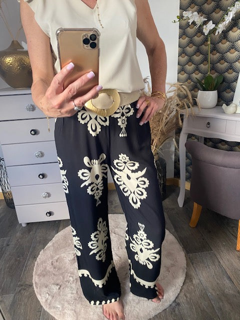 PANTALON MELANIE NOIR 36 /40