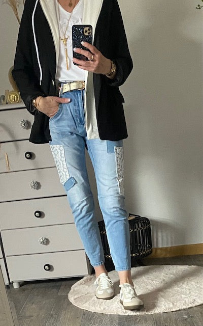 VESTE BLAZER PAOLA NOIRE 36/42