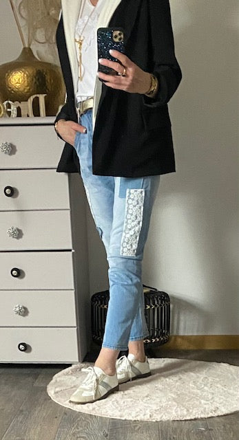 VESTE BLAZER PAOLA NOIRE 36/42