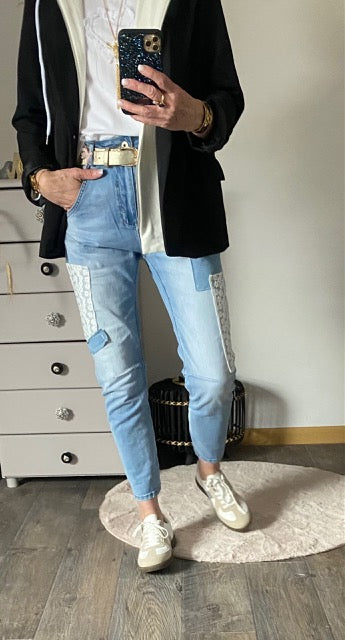VESTE BLAZER PAOLA NOIRE 36/42