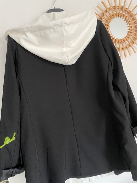 VESTE BLAZER PAOLA NOIRE 36/42
