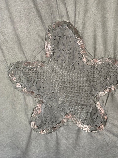 TEE-SHIRT FLEUR KAKI 36 AU 42