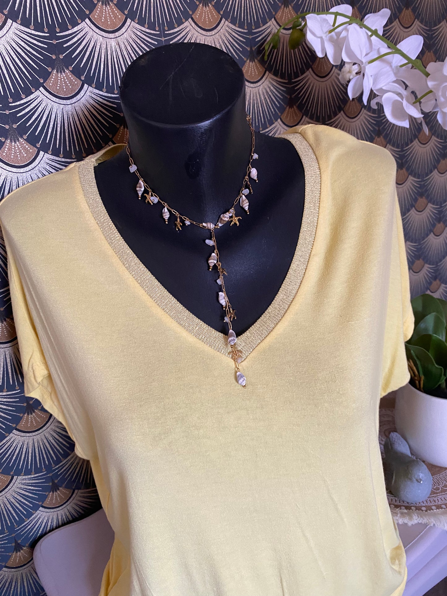 TOP ISSY JAUNE 36/44