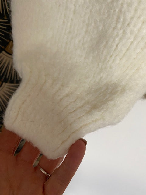 GILET ESTHER BLANC 36 AU 42