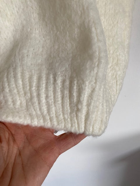 GILET ESTHER BLANC 36 AU 42