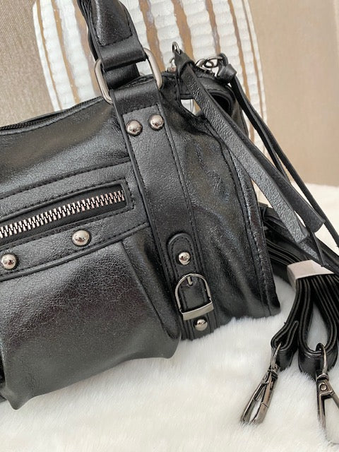 SAC LE PETIT PAOLA IRISE NOIR