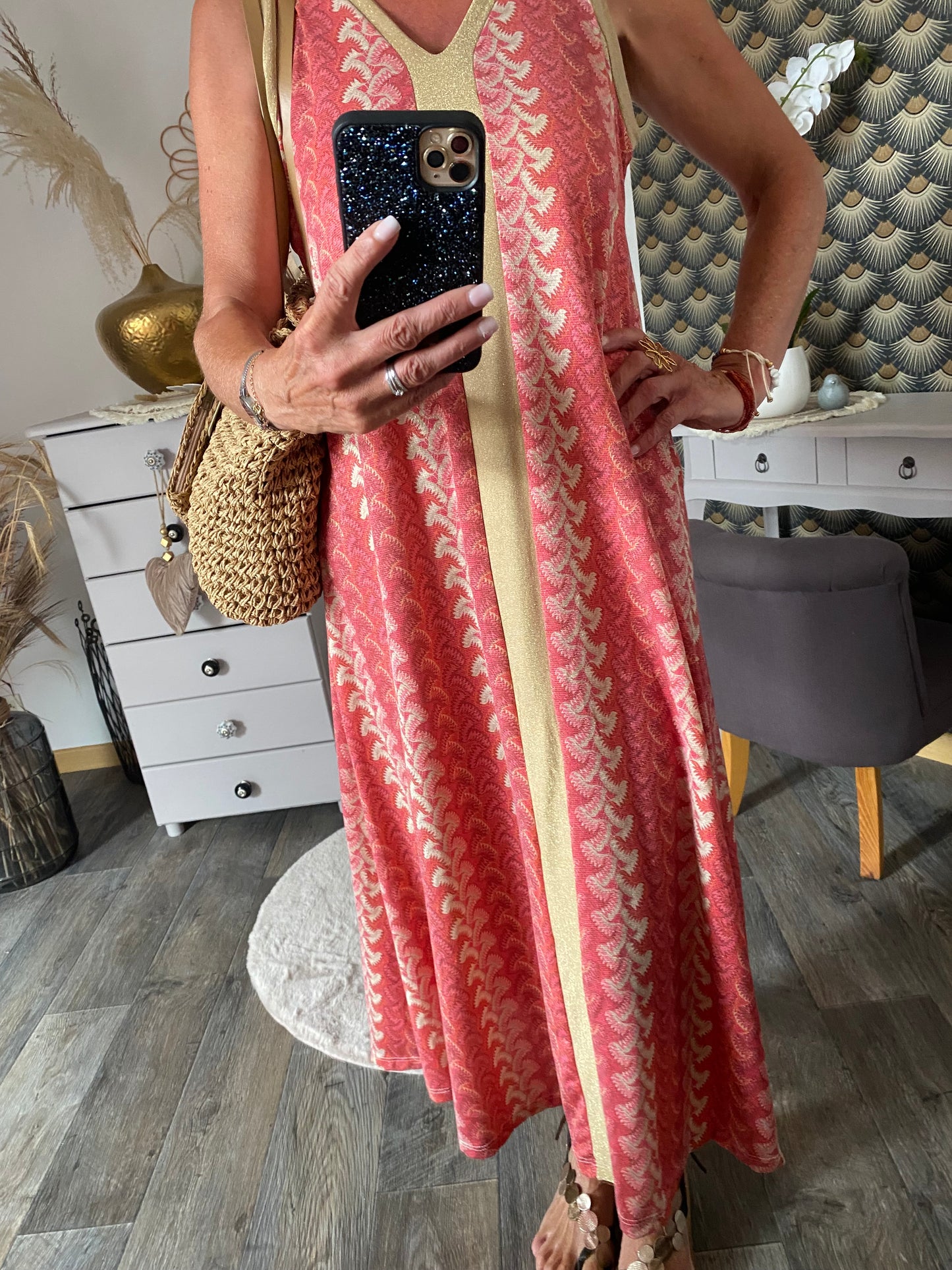ROBE LUREX MILA ROSE 36/44