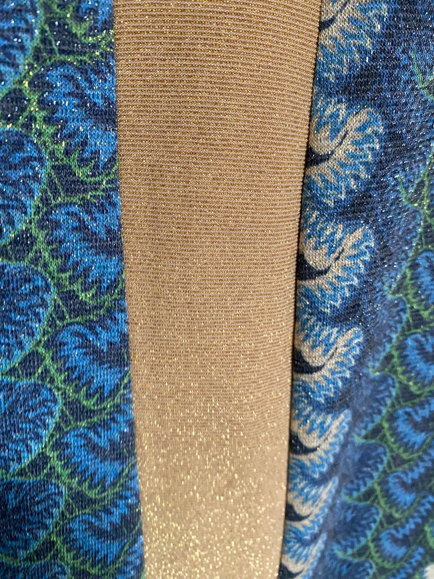 ROBE LUREX MILA BLEUE 36/44