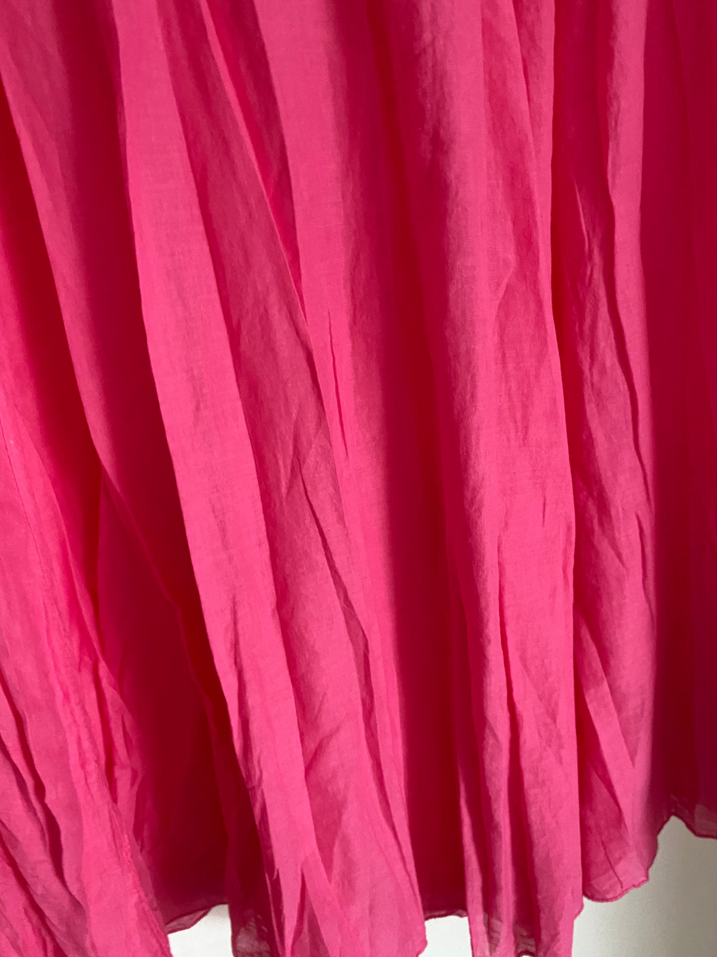 JUPE MILA EFET PLISSE ROSE TU36/42