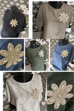 TOP FLORA  TU 38/46  EXISTE EN 5 COULEURS