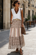 JUPE BOHEME TENCEL TU 36/42 PETIT 44