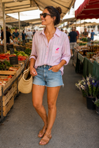 CHEMISE CERISES ROSE  TU34/40 PETIT 42