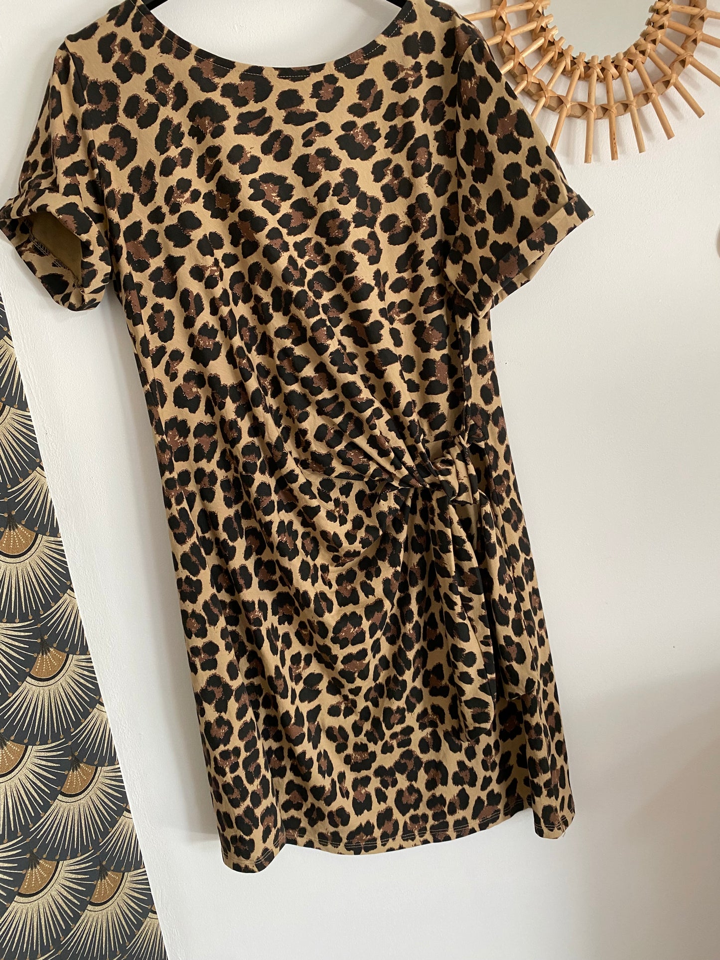 ROBE SONIA LEOPARD TU 36/40 PETIT 42