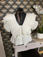 HAUT  LOUNA BLANC   M  OU L