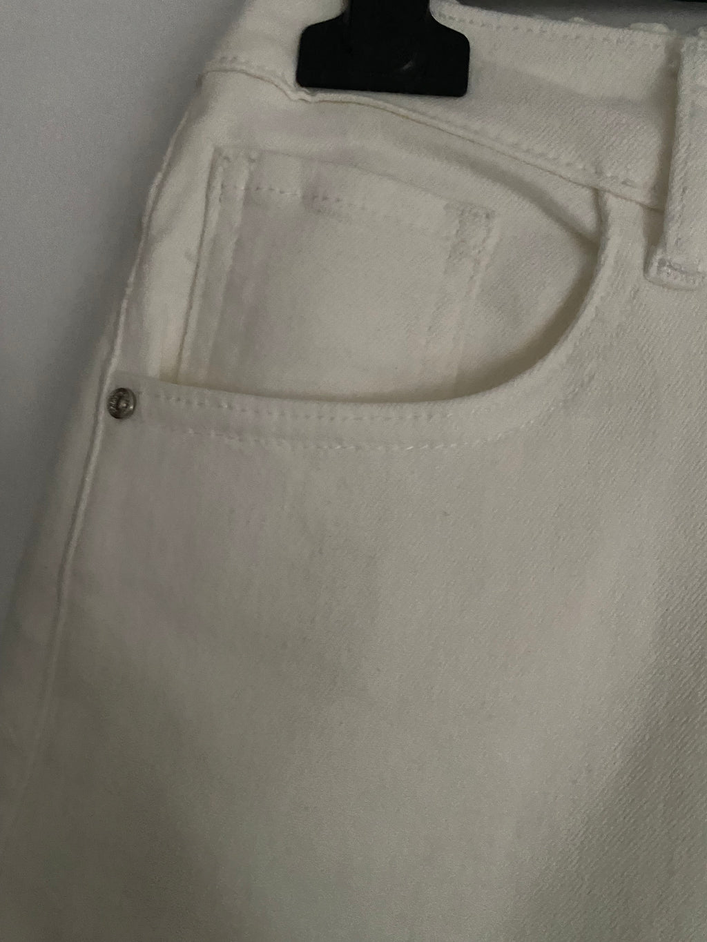 PANTALON  JEANS BLANC KEZY  TAILLES:S/M/L
