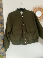 VESTE BOMBER KAKI    36/42