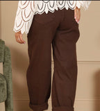 JEAN BALLOON CHOCO TAILLES : S/M/L/XL