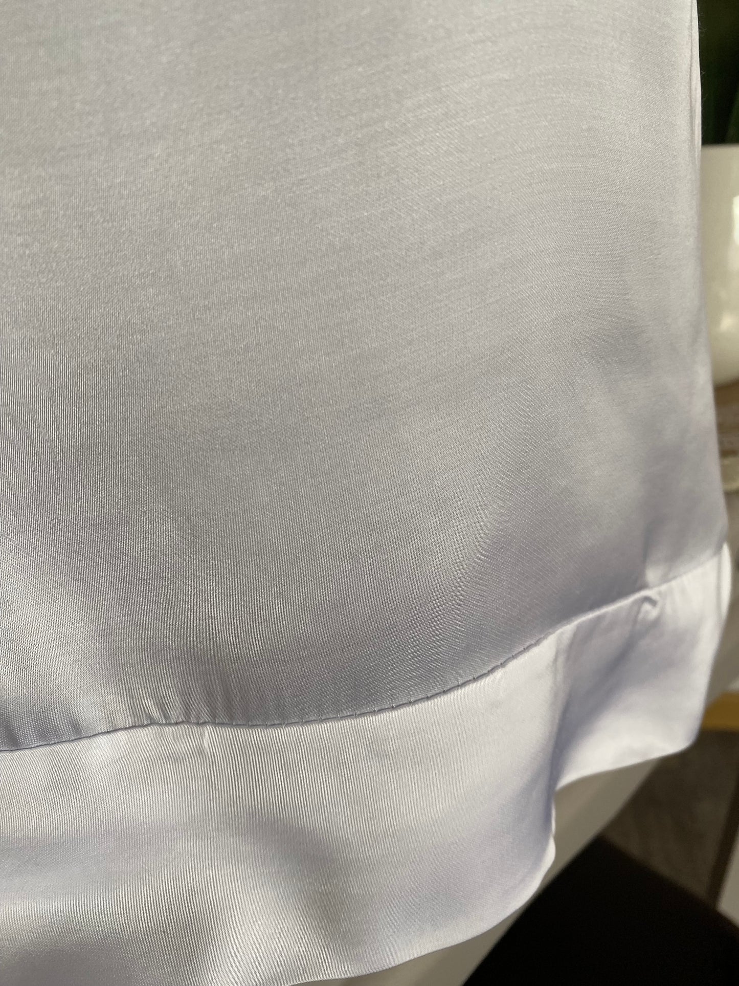 TOP SATIN MELINDA BLANC   36/44