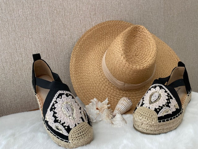 ESPADRILLES NOIRES   36/37/38/39/40/41