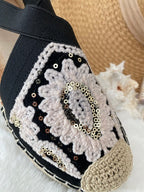 ESPADRILLES NOIRES   36/37/38/39/40/41