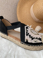 ESPADRILLES NOIRES   36/37/38/39/40/41