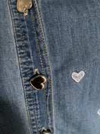 CHEMISE LOVENA COEUR TAILLES :S/M/L