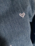 CHEMISE LOVENA COEUR TAILLES :S/M/L