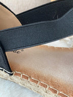 ESPADRILLES NOIRES   36/37/38/39/40/41