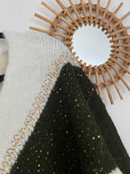 PULL TRICOLORE  KAKI  36/44