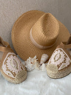 ESPADRILLES  CAMEL   36/37/38/39/40/41