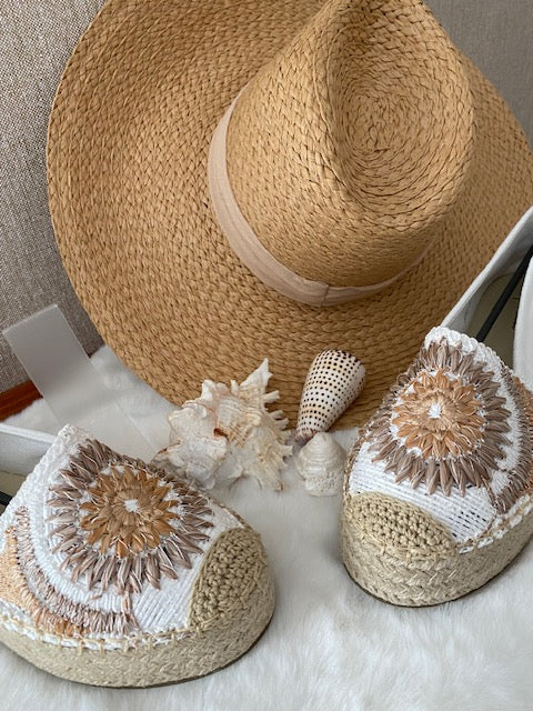 ESPADRILLES BLANCHES  36/37/38/39/40/41