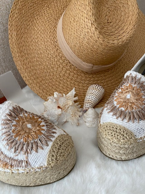 ESPADRILLES BLANCHES  36/37/38/39/40/41