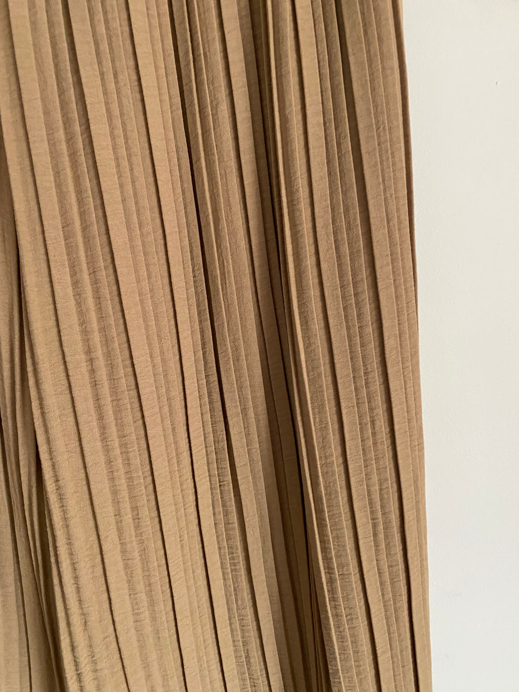 ENSEMBLE   PANTALON PLISSE CAMEL   TU  36/48