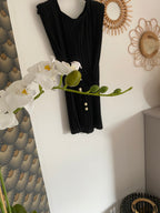 ENSEMBLE   PANTALON PLISSE NOIR  TU  36/48