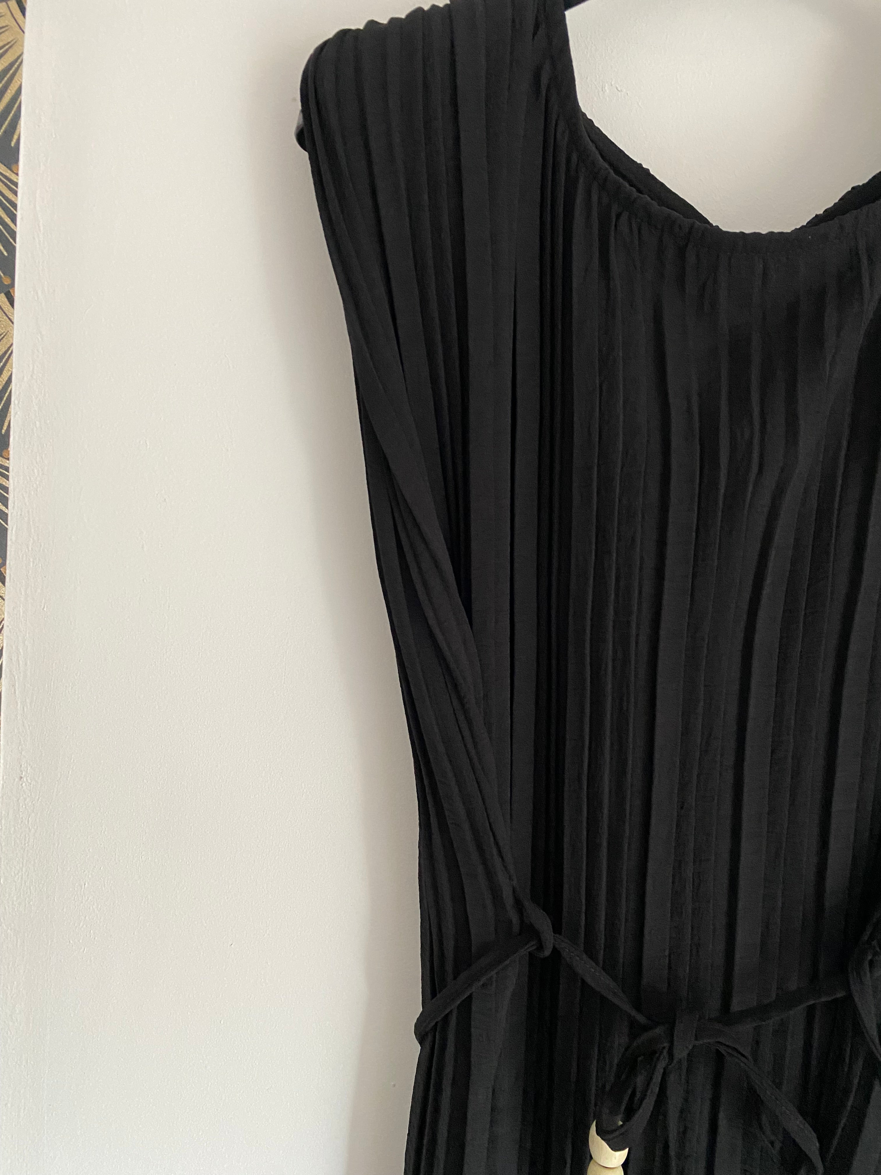 ENSEMBLE   PANTALON PLISSE NOIR  TU  36/48