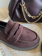 MOCASSINS CHOCO POINTURES :36/37/38/39/40/41