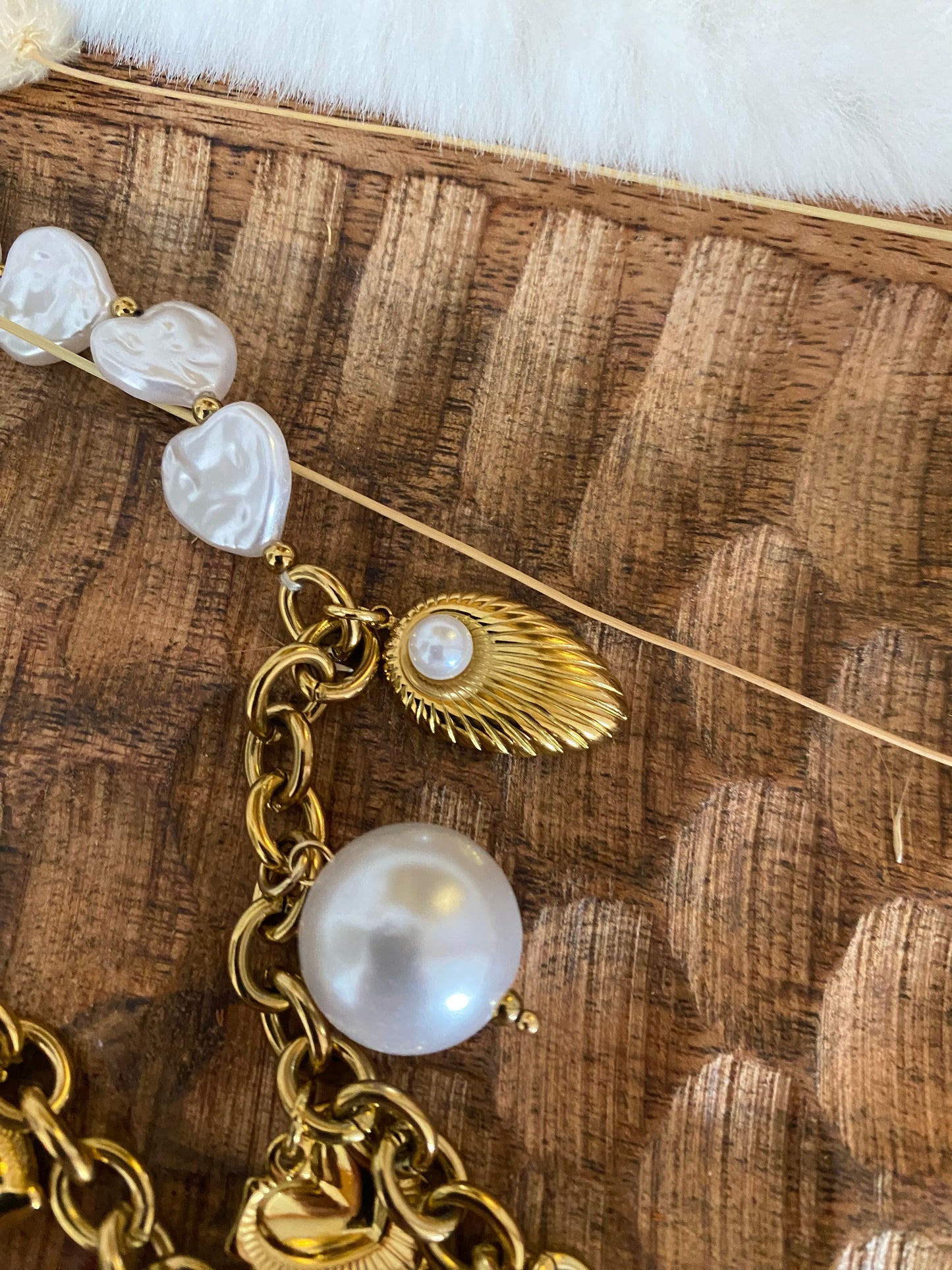 COLLIER COEUR FANTAISIE