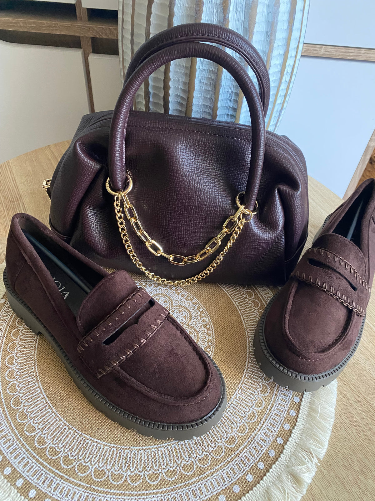 MOCASSINS CHOCO POINTURES :36/37/38/39/40/41
