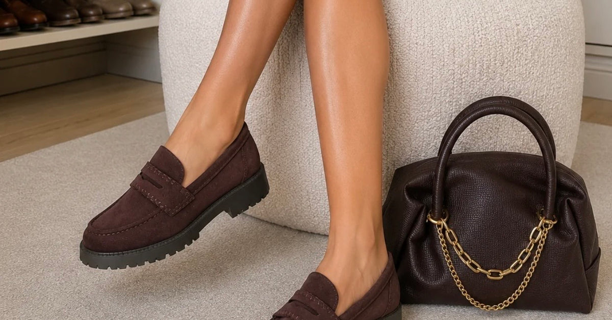 MOCASSINS CHOCO POINTURES :36/37/38/39/40/41