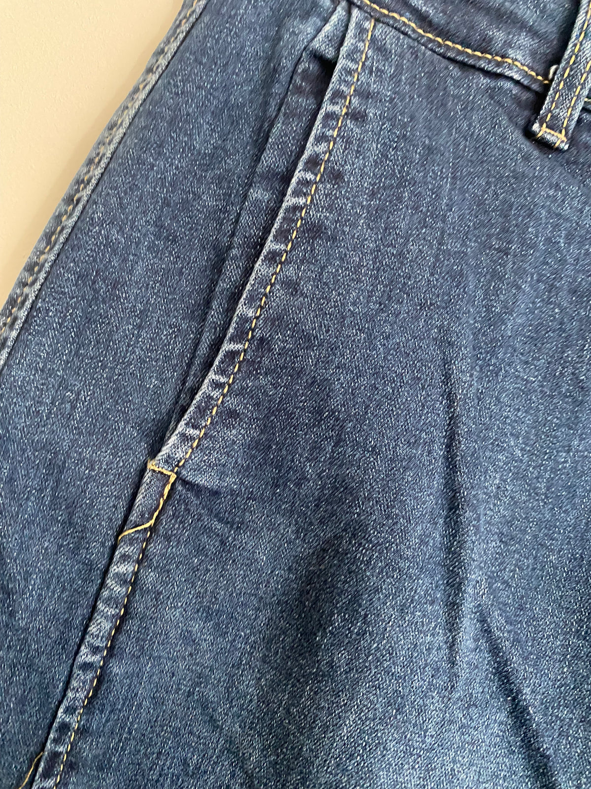 PANTALON JEAN BALLOON BLEU, PLACE DU JOUR  TAILLES: 36/38/40